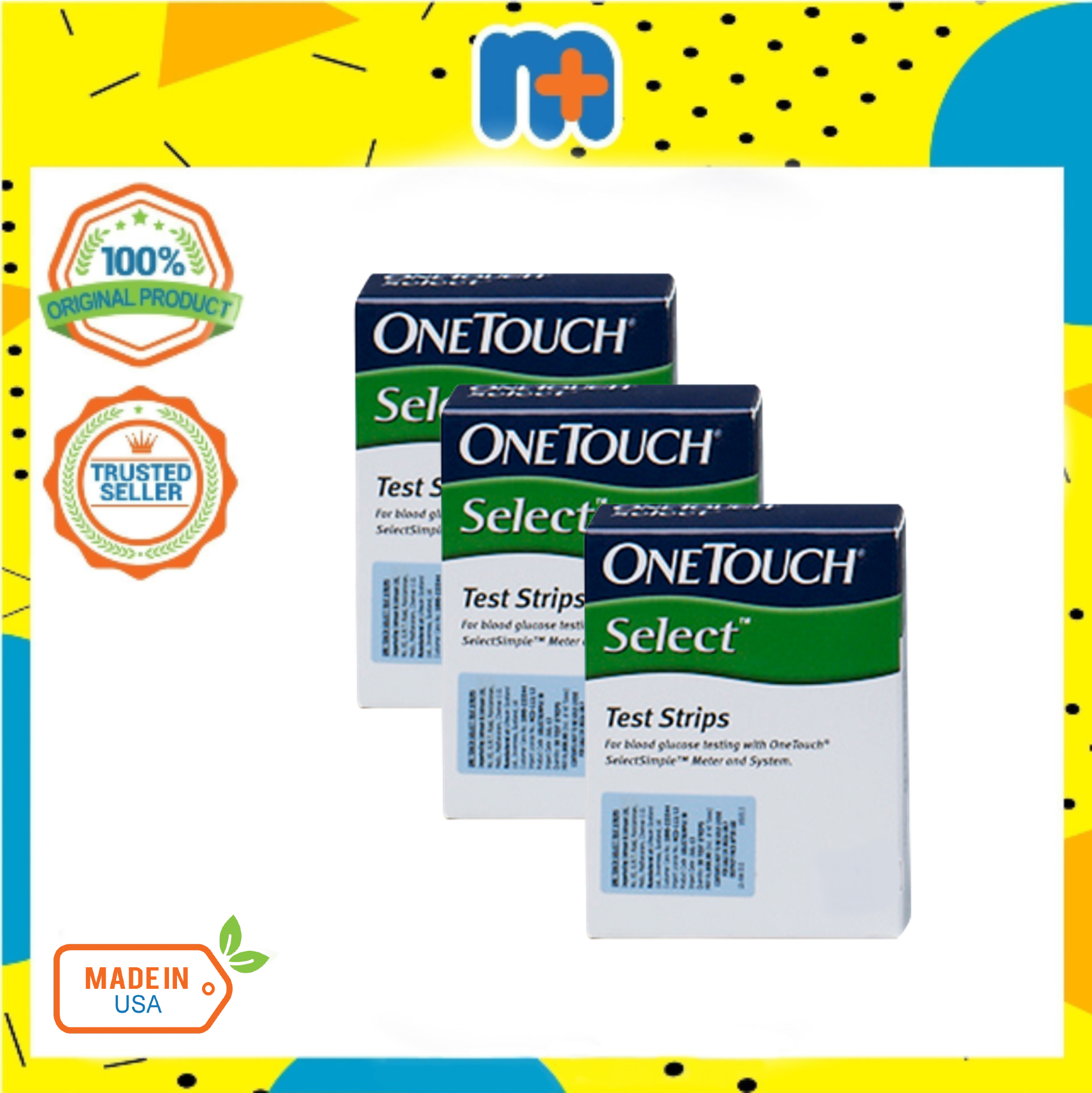 [MPLUS] One Touch Select Strips 3 X 25S